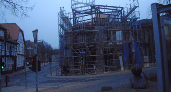 Stahltragwerk für die Neugestaltung der Fassade