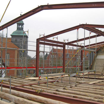 Stahltragwerk für die Neugestaltung der Fassade