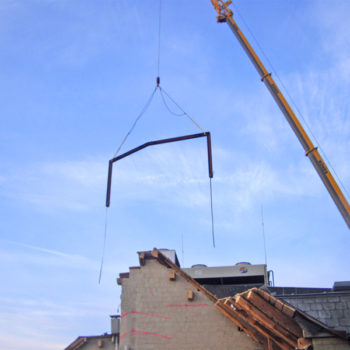 Stahltragwerk für die Neugestaltung der Fassade