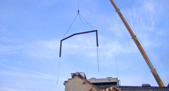 Stahltragwerk für die Neugestaltung der Fassade