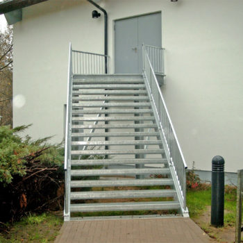 Gebäudetreppe